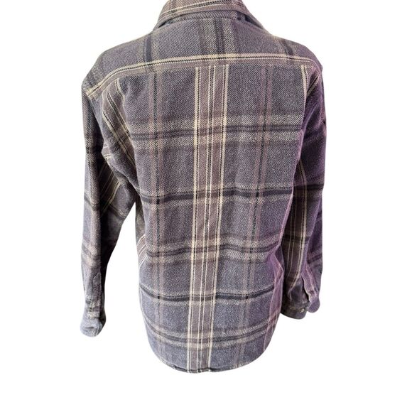 Vintage 70s Five Brother Brown Cotton Flannel Shirt 1970s True Vintage - Picture 7 of 9